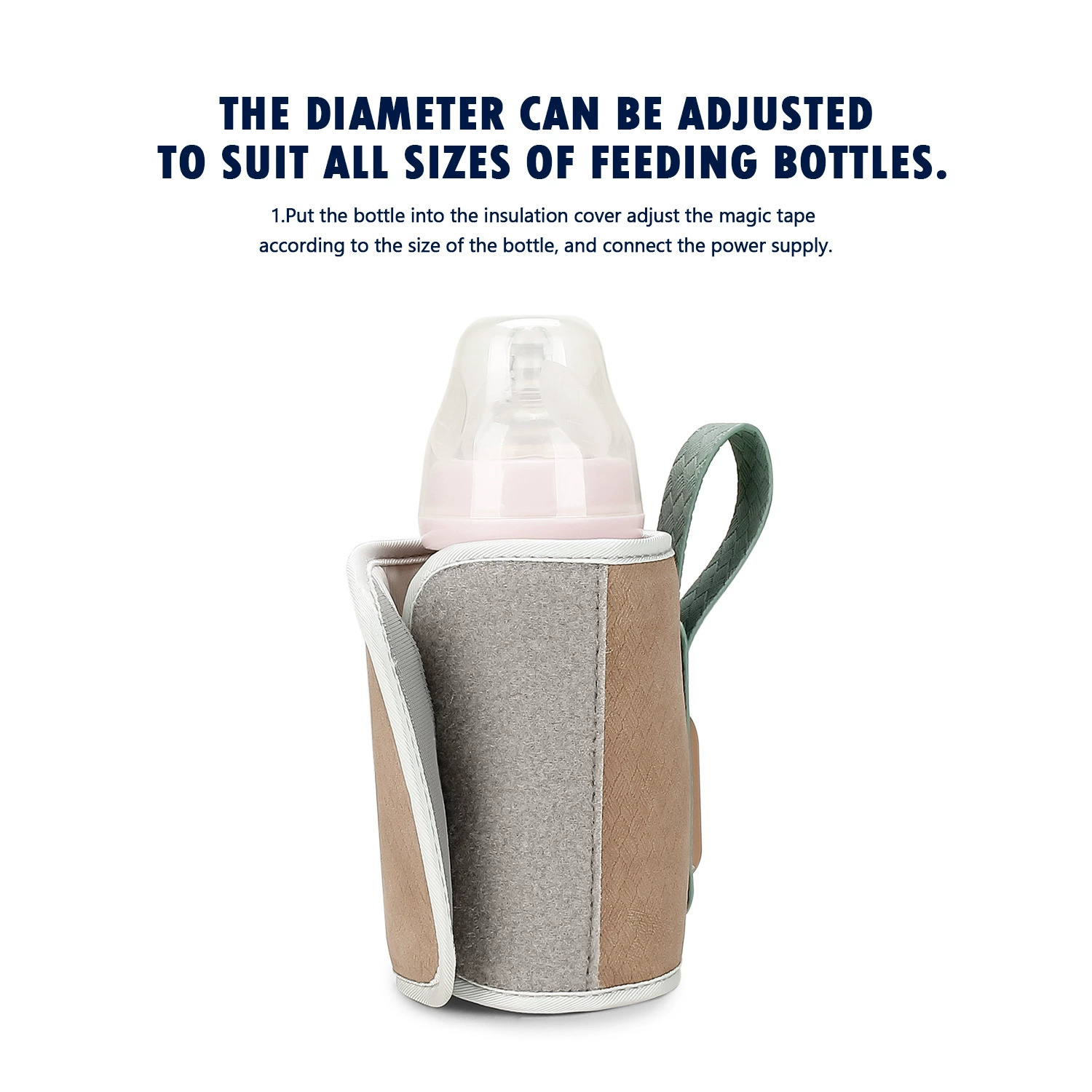 Baby Food Warmer Portable - 哺乳瓶ウォーマーバッグ USB 電源ヒーター断熱加熱バッグ旅行ポータブル車載ヒータードリンク温かいミルクサーモスタットバッグ