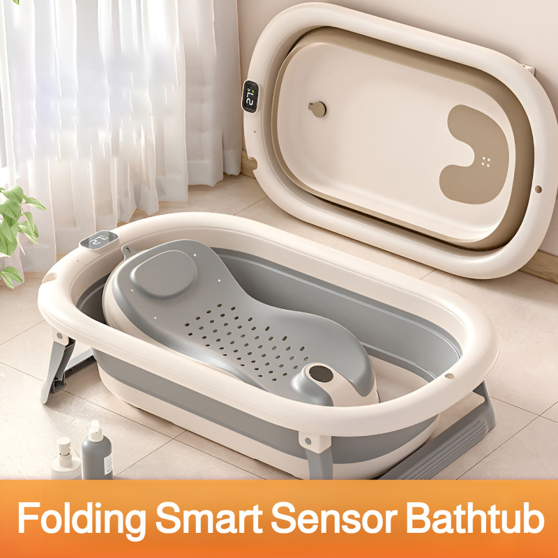 Baby Food Warmer Portable - 折りたたみ式ベビーバスタブ、乳幼児向けの安全で持ち運び可能な入浴ソリューション、6～12ヶ月の赤ちゃんに最適、簡単操作