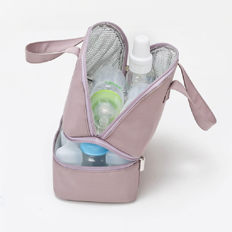 Baby Food Warmer Portable - 断熱バッグ ミルク保存 母乳断熱 搾乳器 マタニティクーラー 二層式鮮度保持バッグ