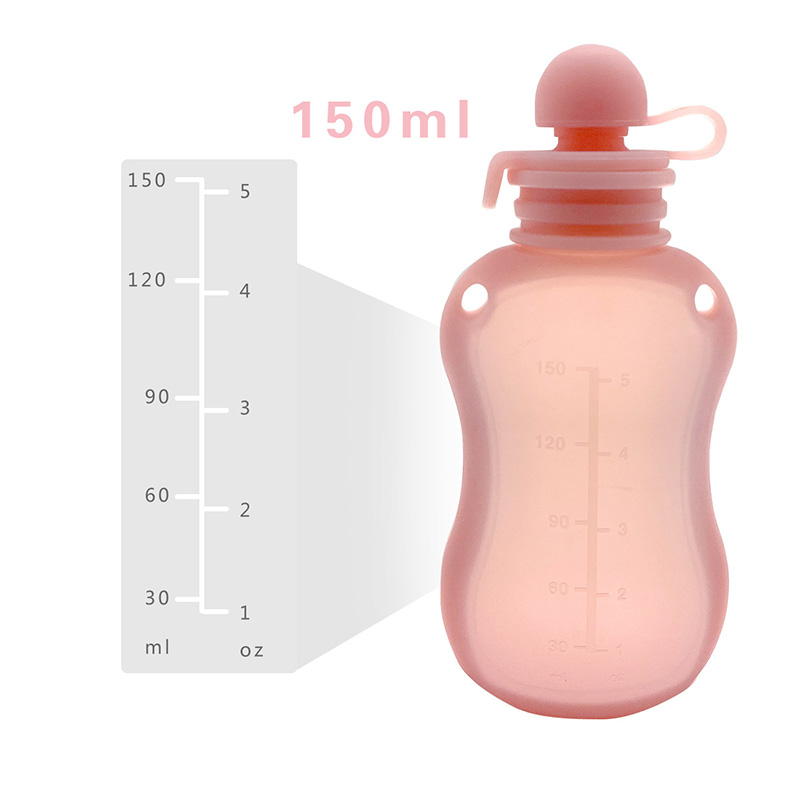 便利な牛乳収納バッグ、再利用可能なシリコン、補完的なフードポ - Baby Food Reusable Pouches のレビューと価格