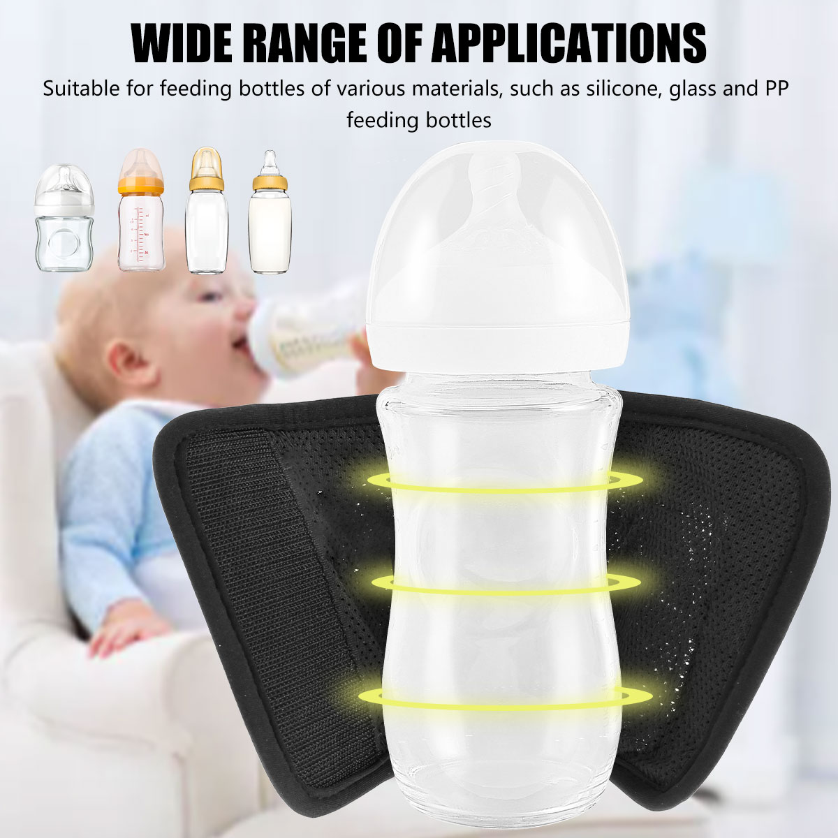 哺乳瓶ウォーマー USB 電源哺乳瓶ヒーター、調節可能な加熱 - Baby Food Warmer Portable のレビューと価格