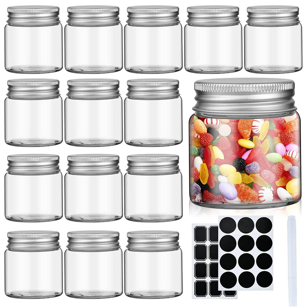 2オンス ミニメイソンジャー、蓋付き広口透明ガラスジャー、食 - Baby Food Jars Glass のレビューと価格