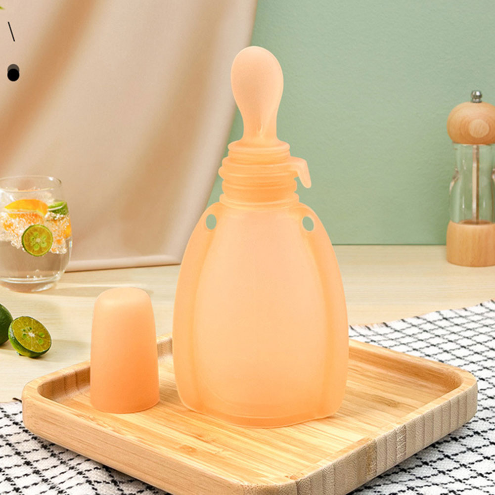 再利用可能なベビーフードポーチ BPAフリー 120ml 大 - Baby Food Reusable Pouches のレビューと価格