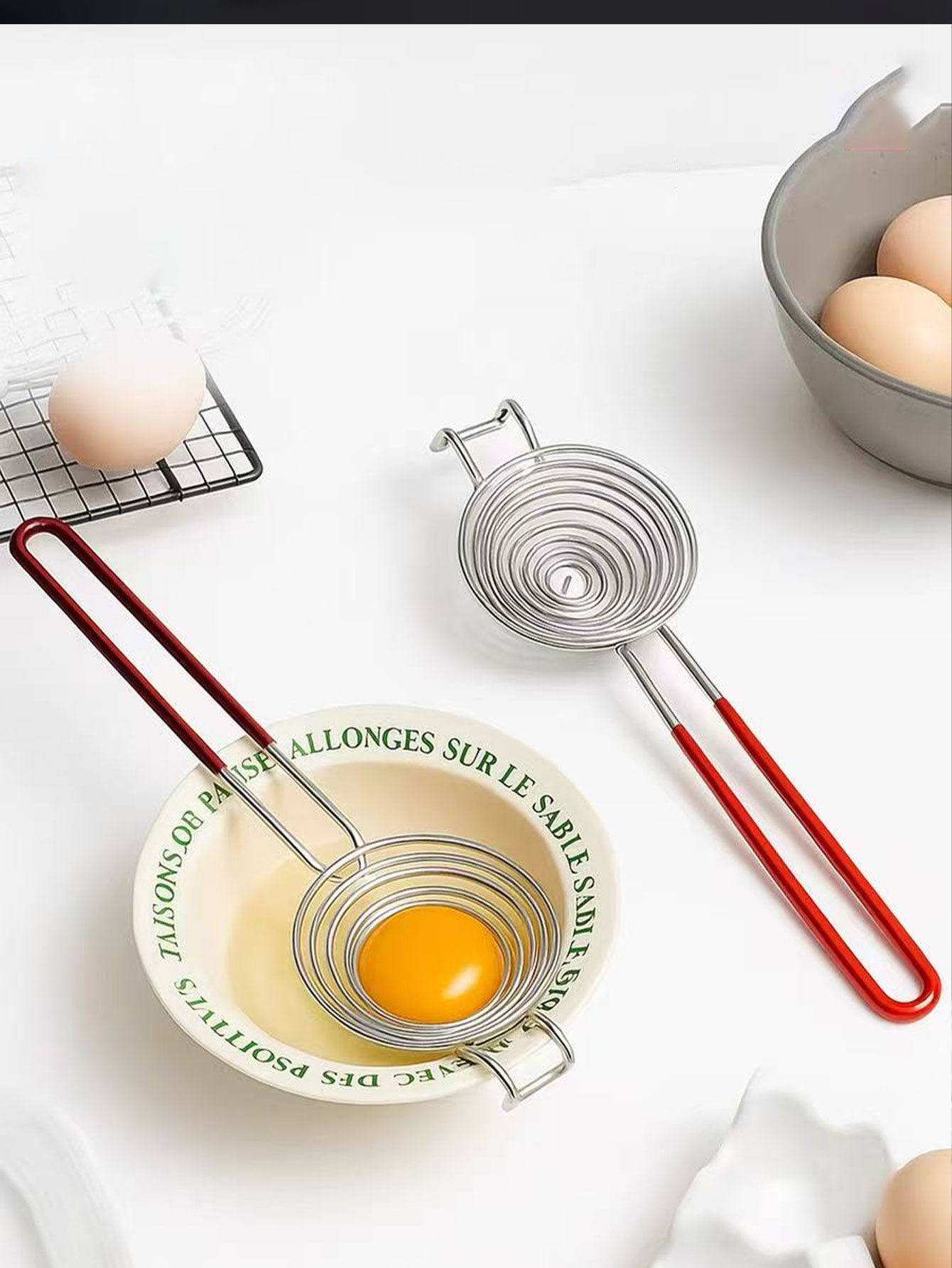 卵白と卵黄分離器、卵液タンパク質フィルター、ベビーフード分離 - Baby Food Filter のレビューと価格