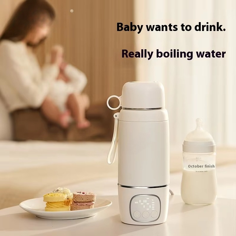 ポータブルワイヤレスサーモスタット式ケトル、高品質専用ボトル - Baby Food Warmer Portable のレビューと価格