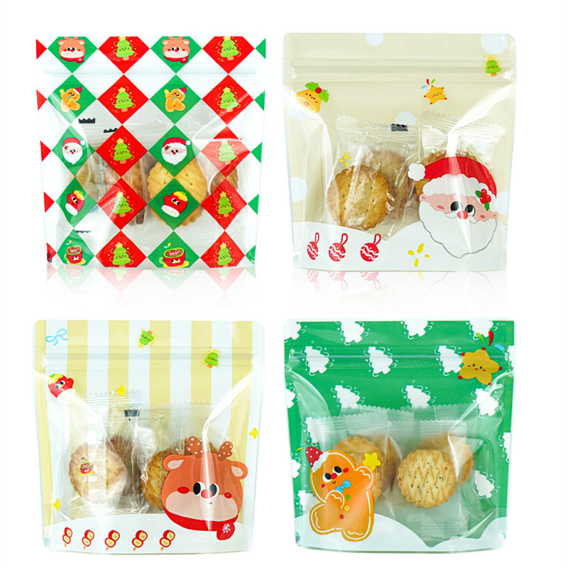 食品グレードのクリスマスギフトバッグ、再利用可能なジップロッ - Baby Food Reusable Pouches のレビューと価格