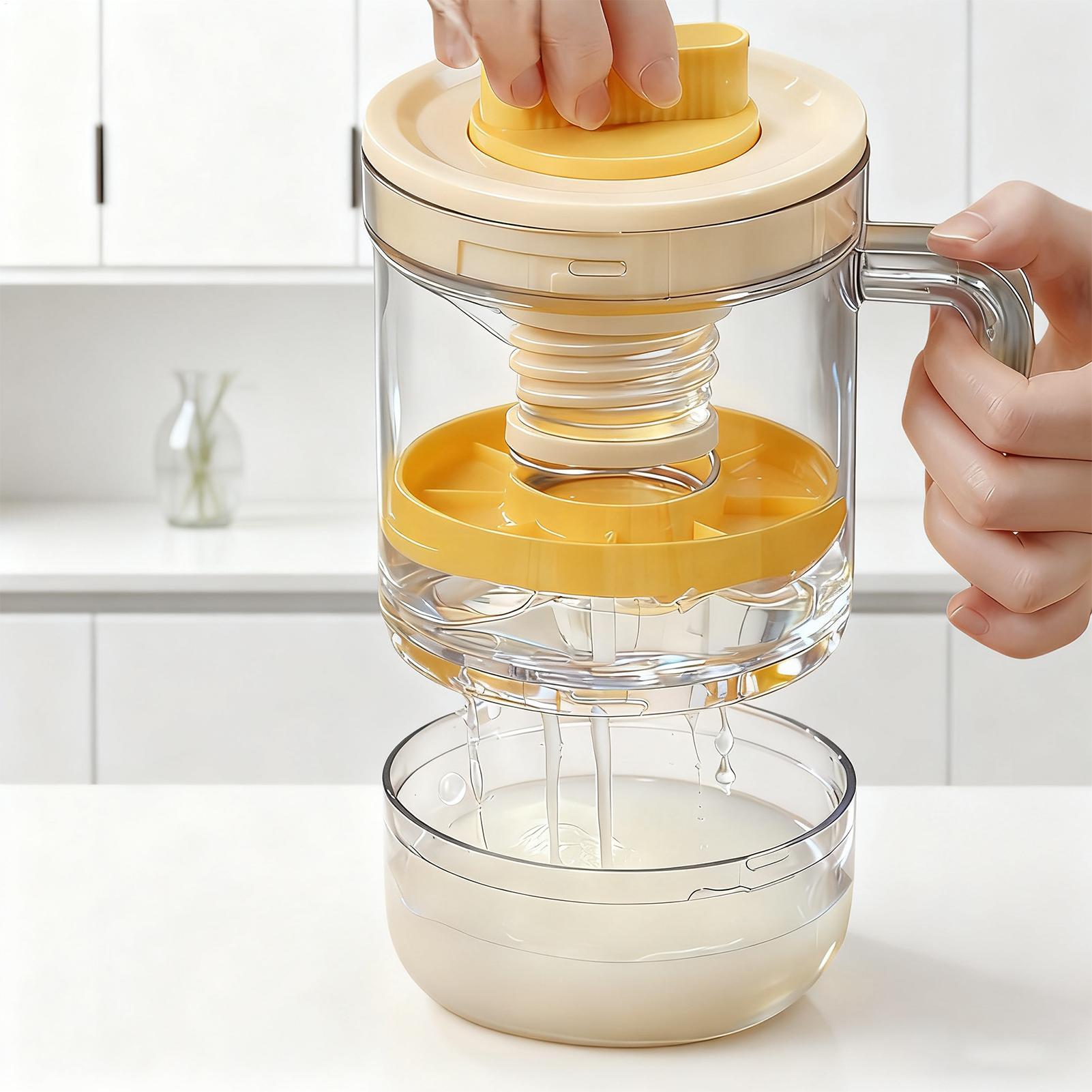 ヨーグルトストレーナー、スプリング圧力濾過機能付き、ヨーグル - Baby Food Filter のレビューと価格