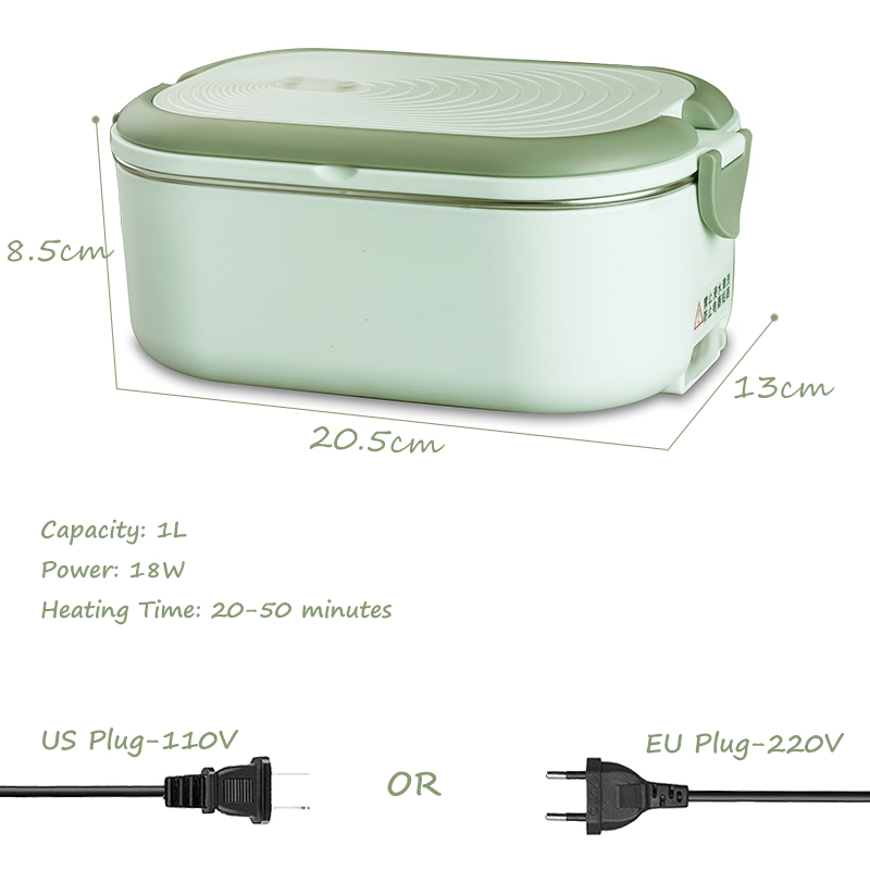 220V 110V 電気弁当箱ステンレス鋼フードウォーマー加 - Baby Food Warmer Portable のレビューと価格