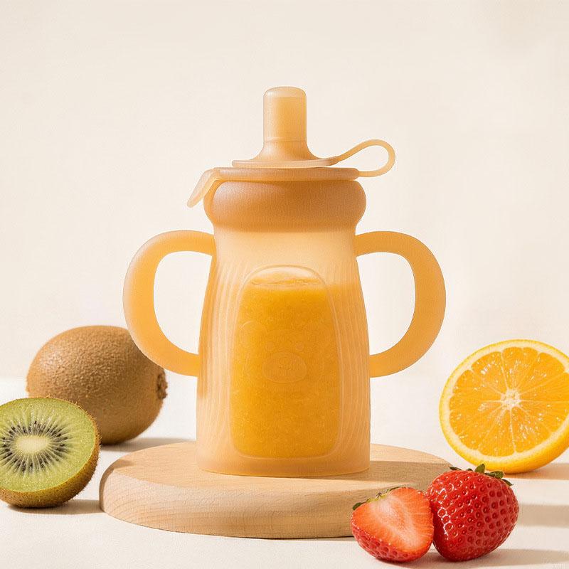 XXFE 便利なシリコン食品ポーチ幼児用漏れ防止 140 ミ - Baby Food Reusable Pouches のレビューと価格