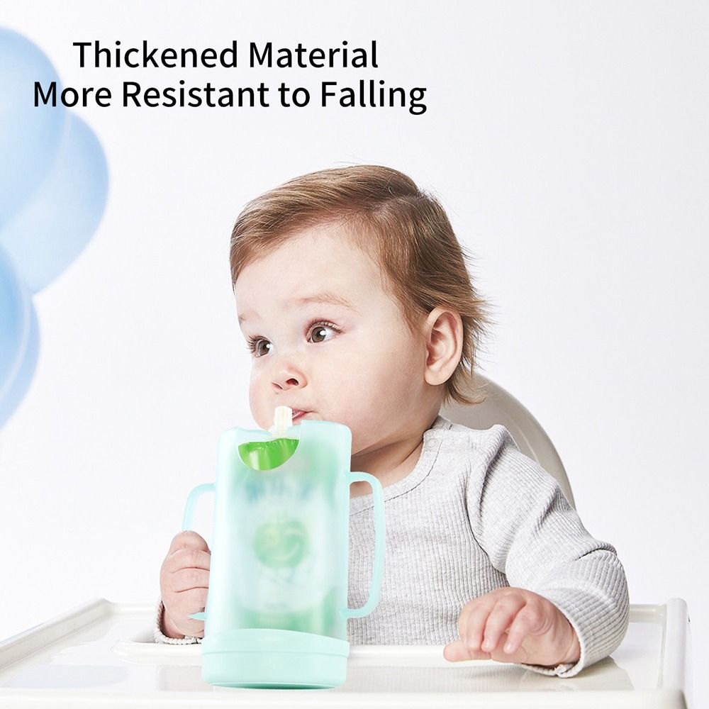 プラスチックスクイーズパウチホルダー 快適なスクイーズプルー - Baby Food Reusable Pouches のレビューと価格