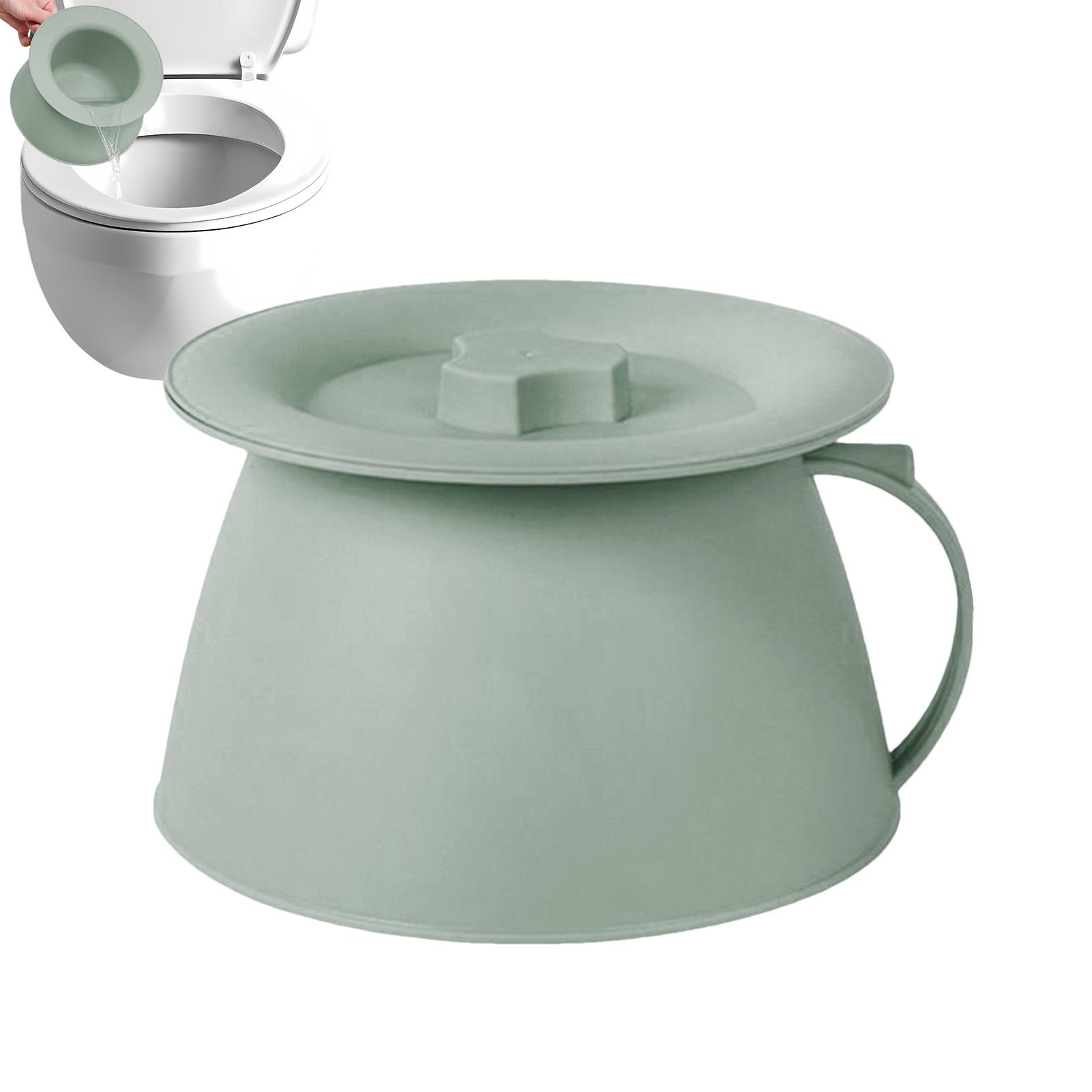 1.5L ポータブルチャンバーポット 蓋付きハンドル付き 尿 - Baby Food Warmer Portable のレビューと価格