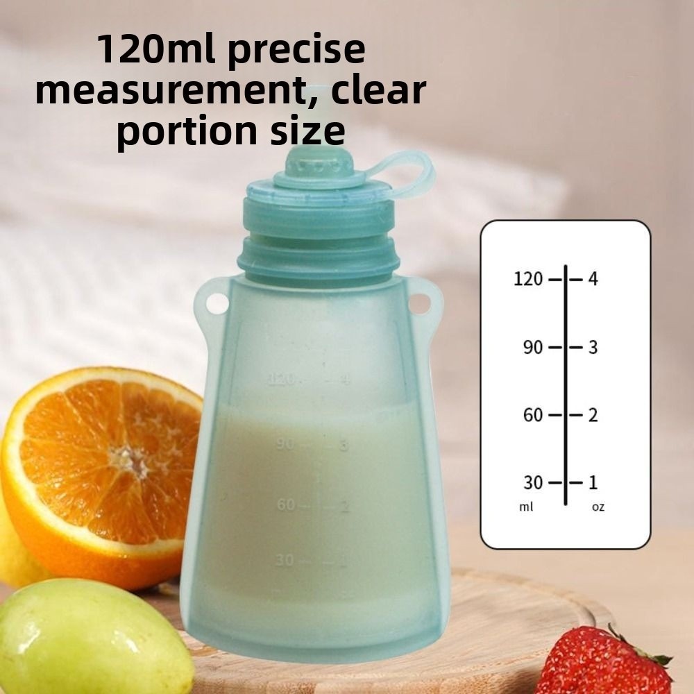 BPAフリーシリコン製ベビーフードポーチ、再利用可能、詰め替 - Baby Food Reusable Pouches のレビューと価格