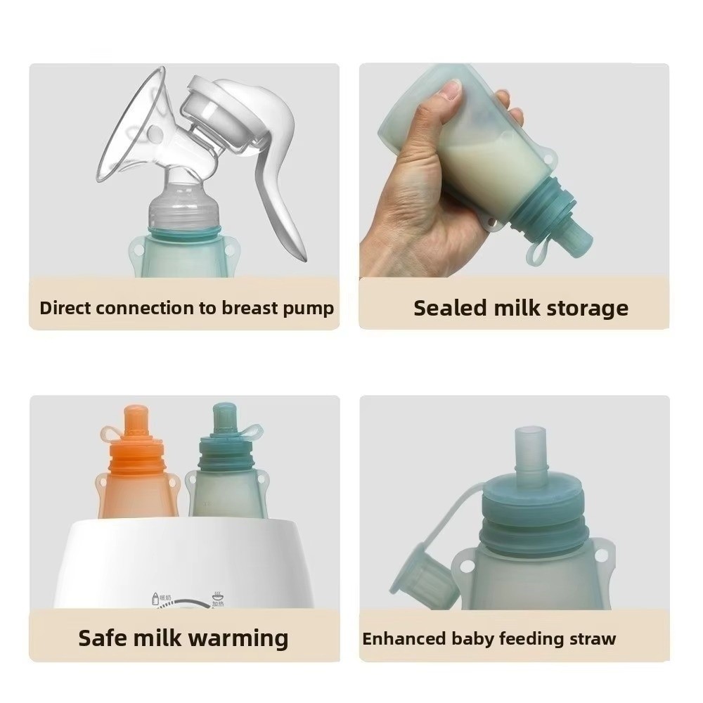 BPAフリーのベビーフードパウチ、漏れ防止シール、再利用可能 - Baby Food Reusable Pouches のレビューと価格