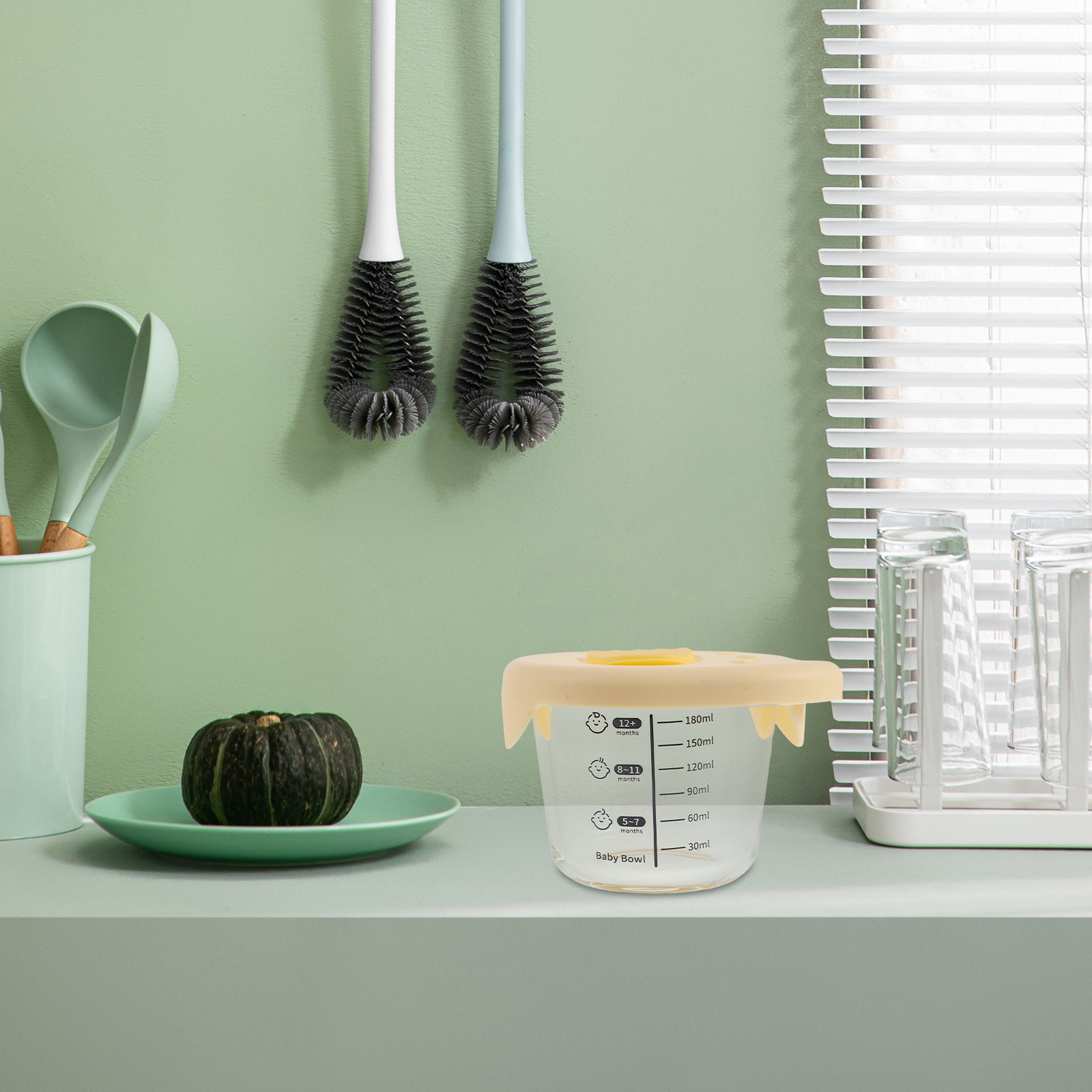 2個セット ベビーフード保存容器 ガラス製 密閉容器 230 - Baby Food Jars Glass のレビューと価格