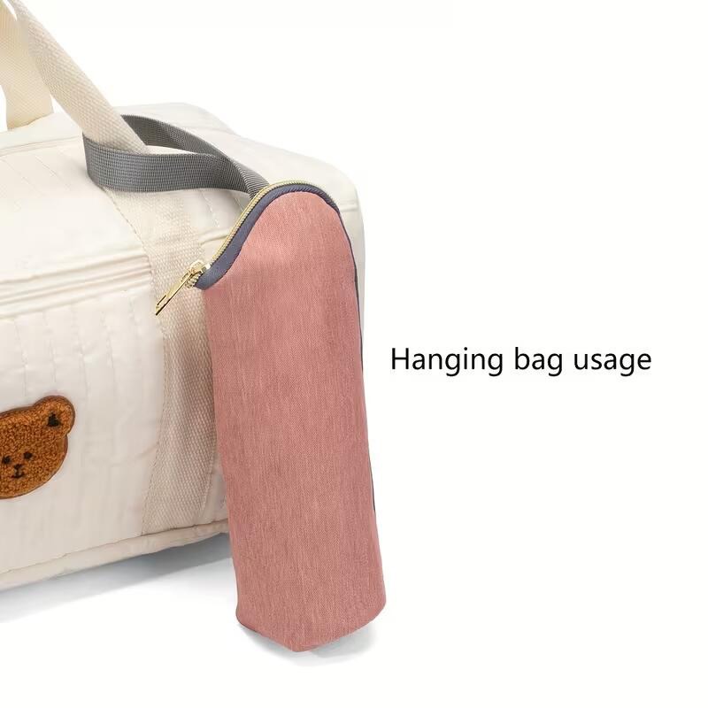 ポータブル哺乳瓶断熱バッグ、ジッパー付き保温ボトルポーチ、新 - Baby Food Warmer Portable のレビューと価格