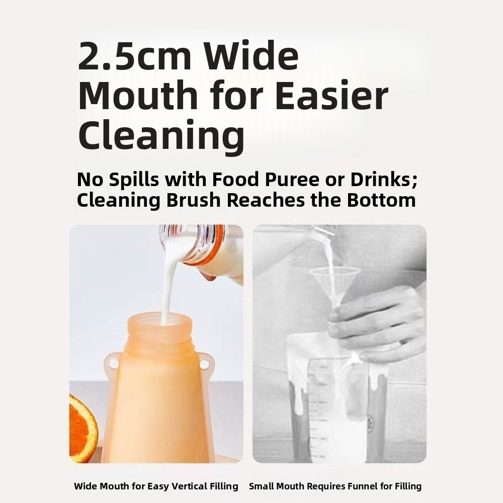BPAフリー シリコン製ベビーフードポーチ 詰め替え可能 再 - Baby Food Reusable Pouches のレビューと価格