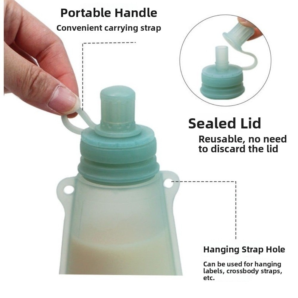 BPAフリー シリコン製ベビーフードポーチ 詰め替え可能 再 - Baby Food Reusable Pouches のレビューと価格