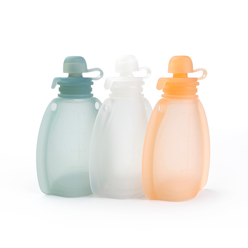 離乳食ポーチ 再利用可能なスクイーズ保存容器バッグ ドリンク - Baby Food Reusable Pouches のレビューと価格