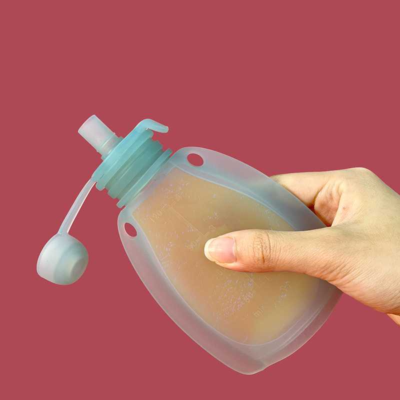 離乳食ポーチ 再利用可能なスクイーズ保存容器バッグ ドリンク - Baby Food Reusable Pouches のレビューと価格