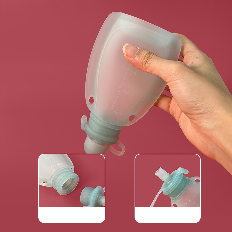 離乳食ポーチ 再利用可能なスクイーズ保存容器バッグ ドリンク - Baby Food Reusable Pouches のレビューと価格